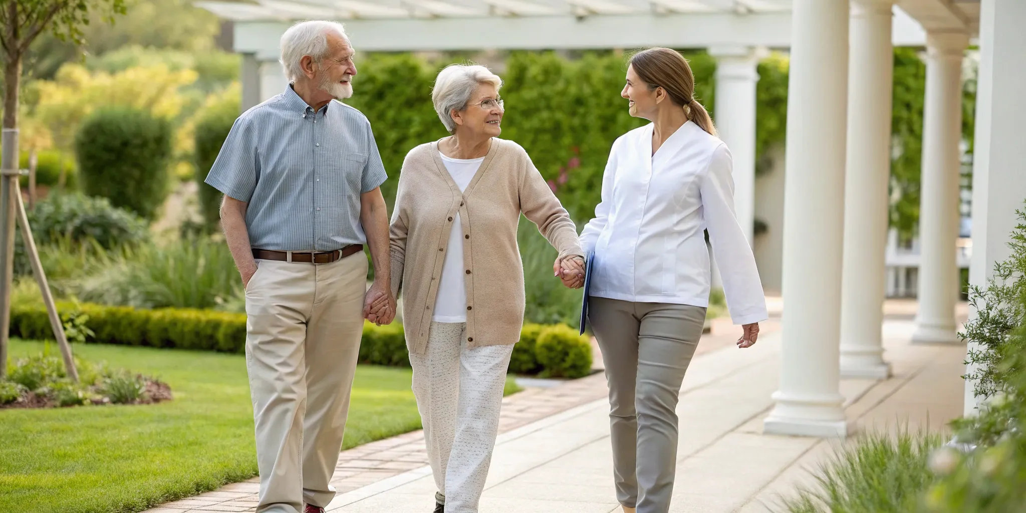 Senior couple with their therapist, finding a PTSD therapist for seniors on Medicare.