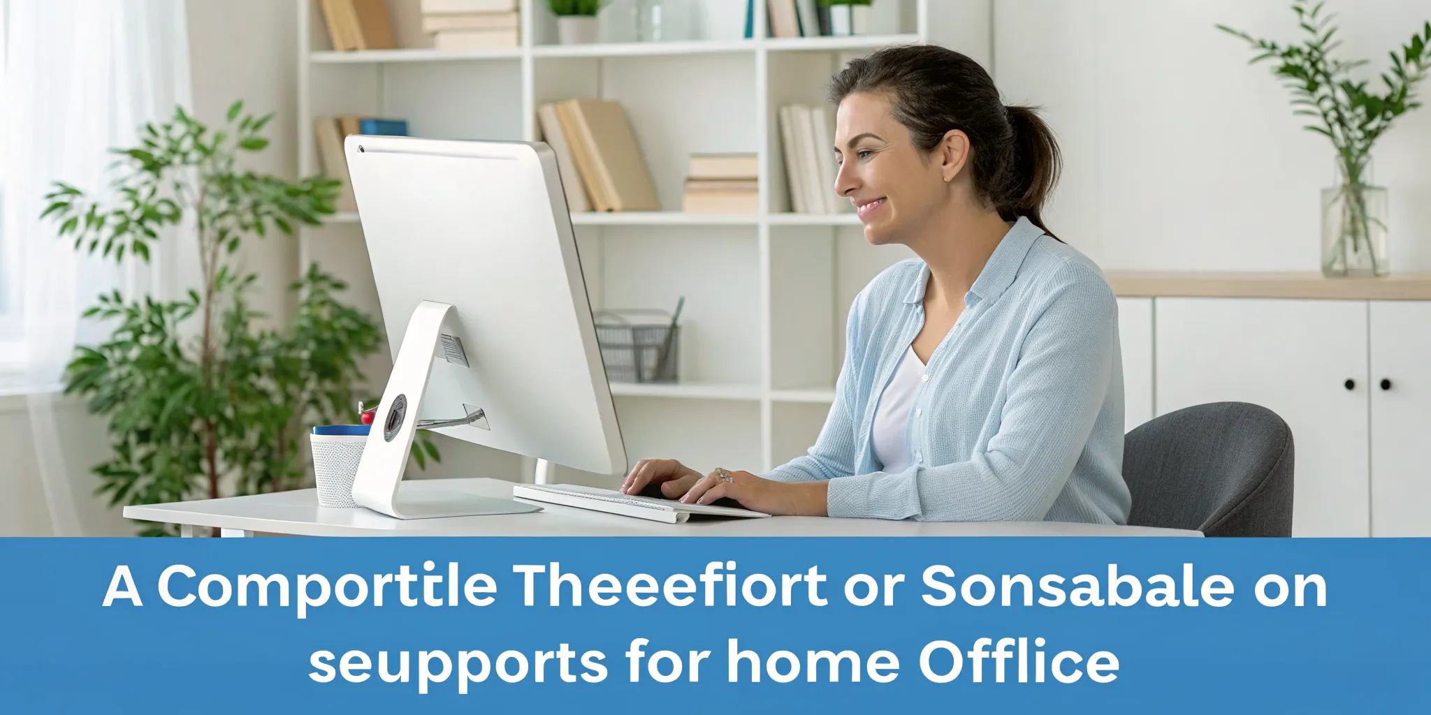 Woman at her desk in an online therapist session for her aging parents.